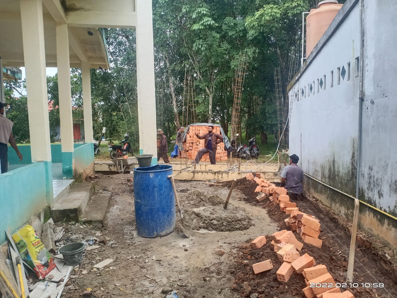 Pembangunan Tempat Wudhu dan WC Kegiatan Masjid AN-NUUR KOTA PRABUMULIH