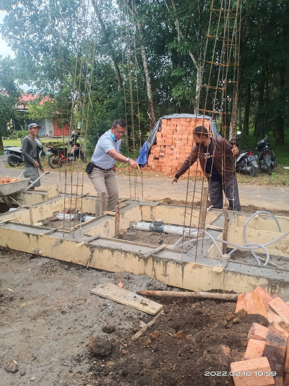 Pembangunan Tempat Wudhu dan WC Kegiatan Masjid AN-NUUR KOTA PRABUMULIH