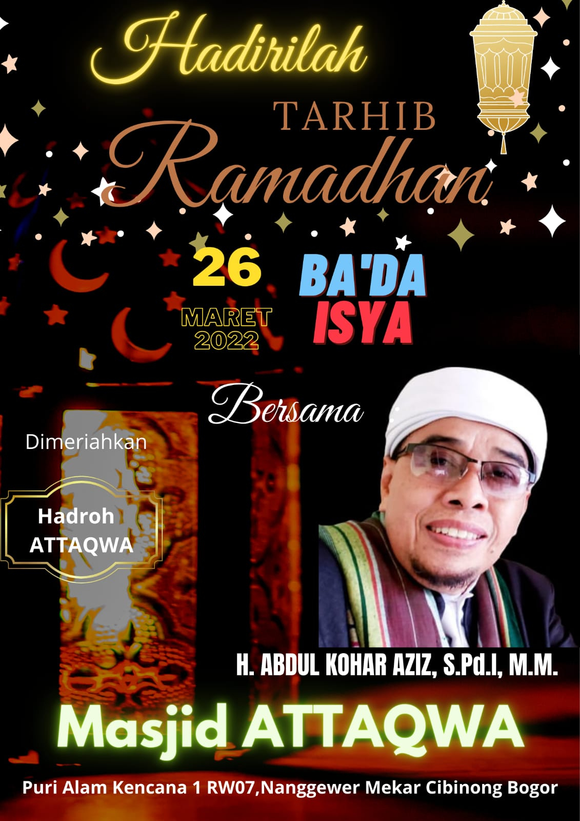 Tahrib Ramadhan  Kegiatan Masjid ATTAQWA KAB. BOGOR