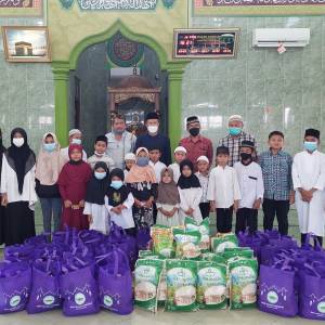Santunan Anak Yatim Kegiatan MASJID AMANAH KOTA MEDAN