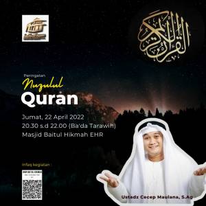 Kajian Iktikaf Ramadhan Kegiatan Masjid Baitul Hikmah KOTA BANDUNG