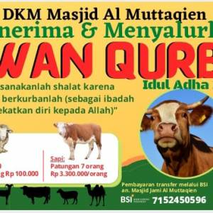 Penyembelihan dan Dristribusi Hewan Qurban Kegiatan AL MUTTAQIEN KOTA DEPOK