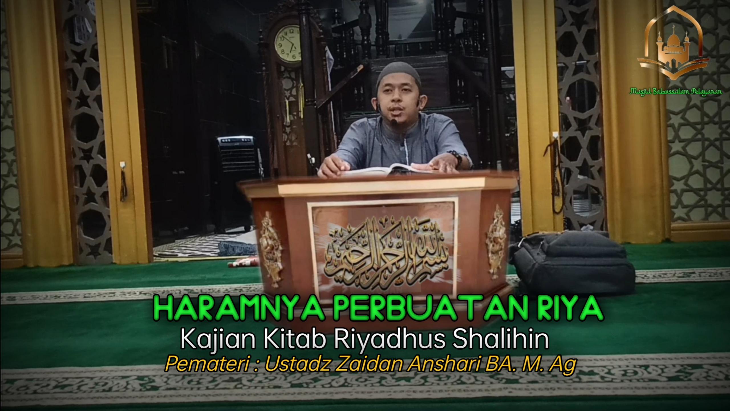 HARAMNYA PERBUATAN RIYA