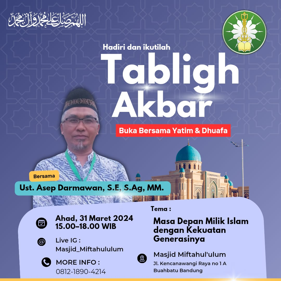 Tabligh Akbar dan Ifthar Bersama Dhuafa