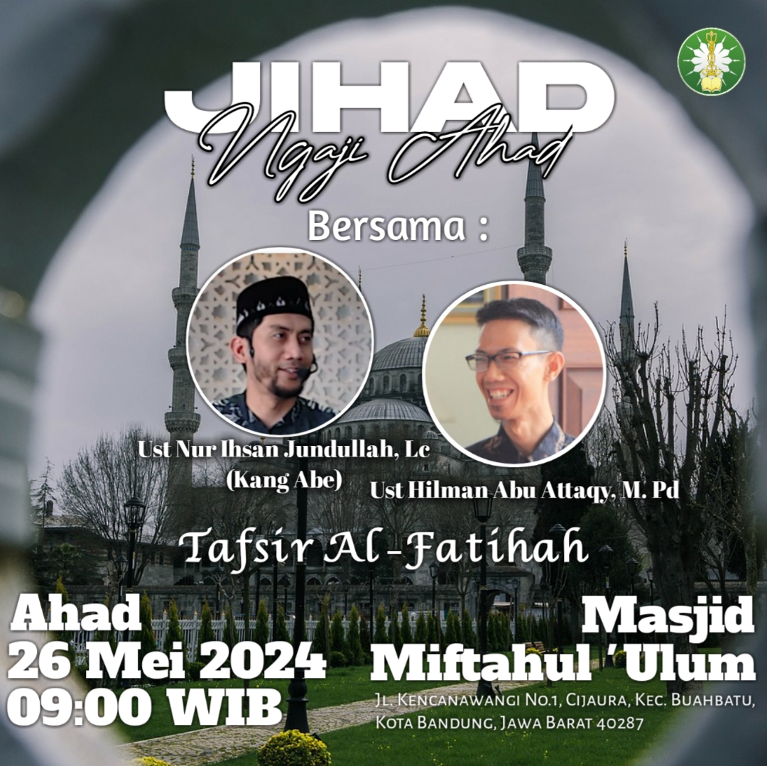 Jihad (Pengajian Ahad) Mei 2024