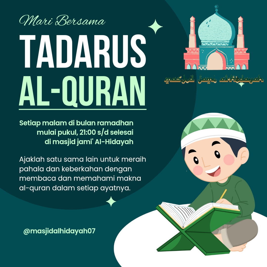 Tadarusan setiap malam ramadhan