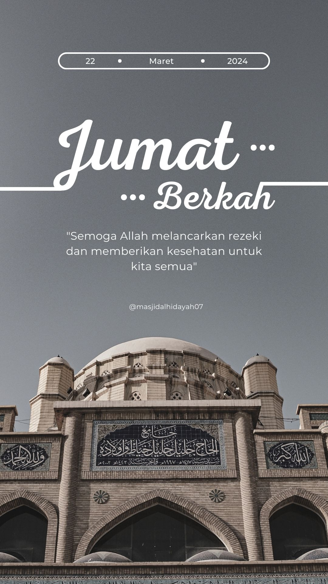 Khutbah Jum'at bersama H. Endoh