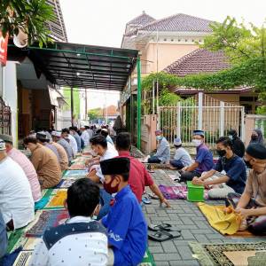 Sholat Idul Fitri 1442 H Kegiatan Masjid AL-AMIN 