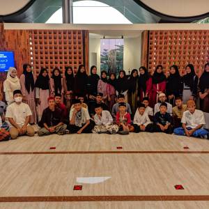 santunan anak yatim Kegiatan Masjid BSI Cipularang KAB. PURWAKARTA