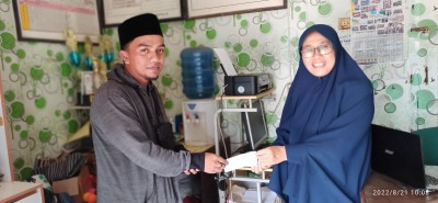 penyaluran infaq zakat
