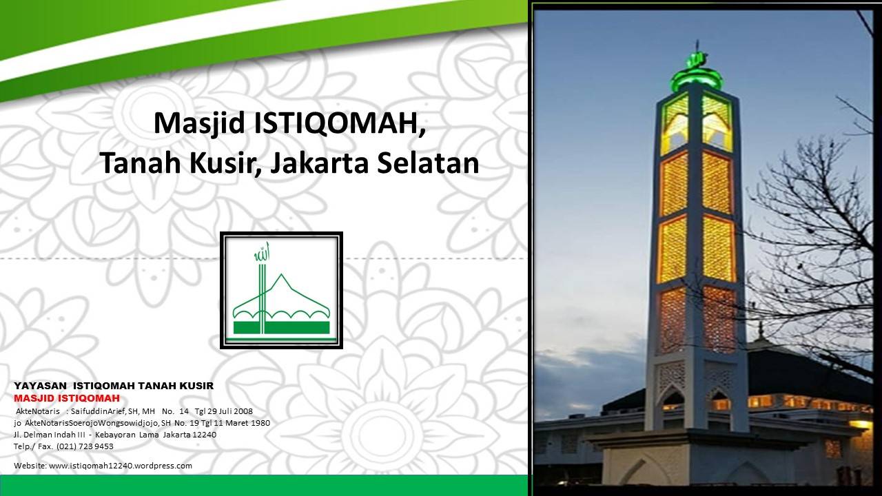 Masjid Istiqomah Tanah Kusir 