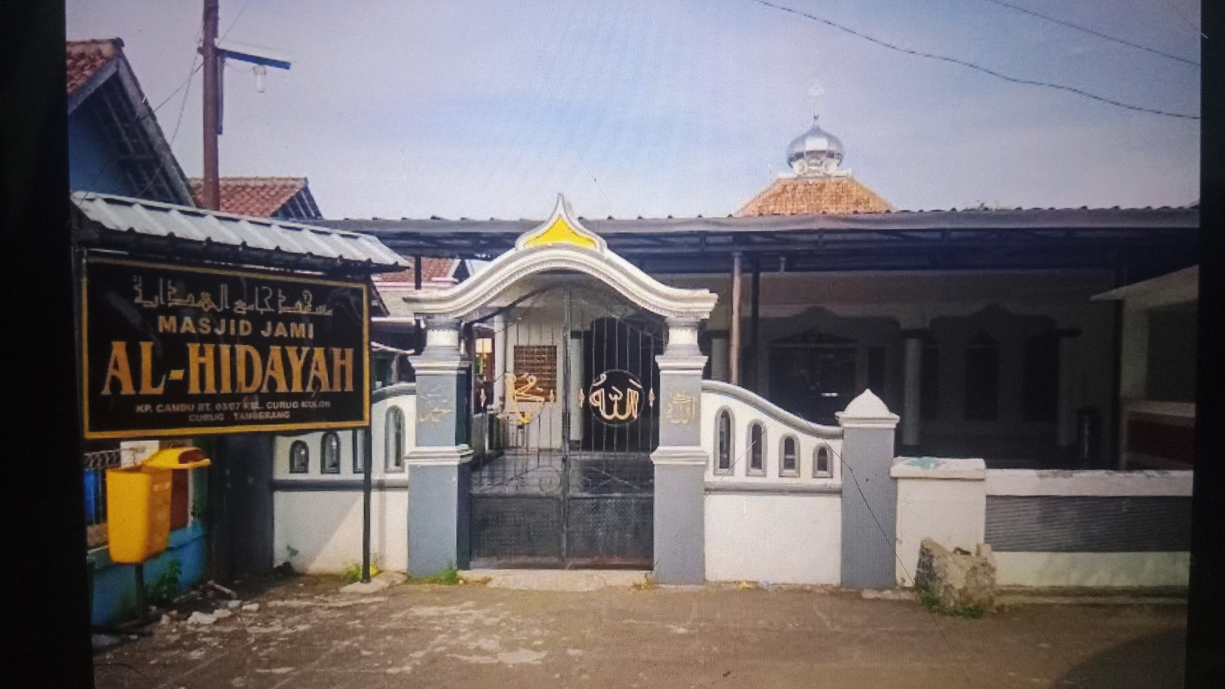 Masjid Jami Al-hidayah Candu