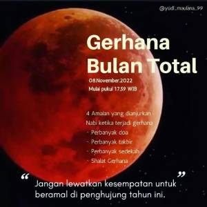 Khutbah Solat Gerhana (Makna Atas Peristiwa Gerhana)