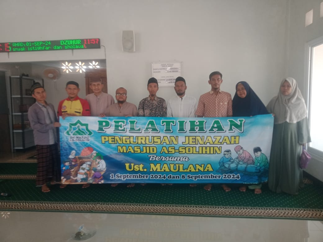PELATIHAN PENGURUSAN JENAZAH LAKI-LAKI & PEREMPUAN